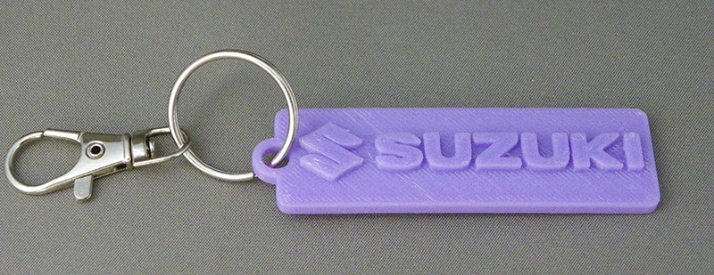 (image for) 3D Prints - Sazuki Sleutelhanger 1 - Paars (Purple)