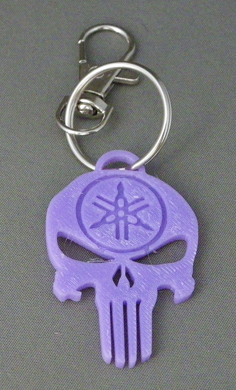 (image for) 3D Prints - Yamaha Sleutelhanger 1 - Paars (Purple)