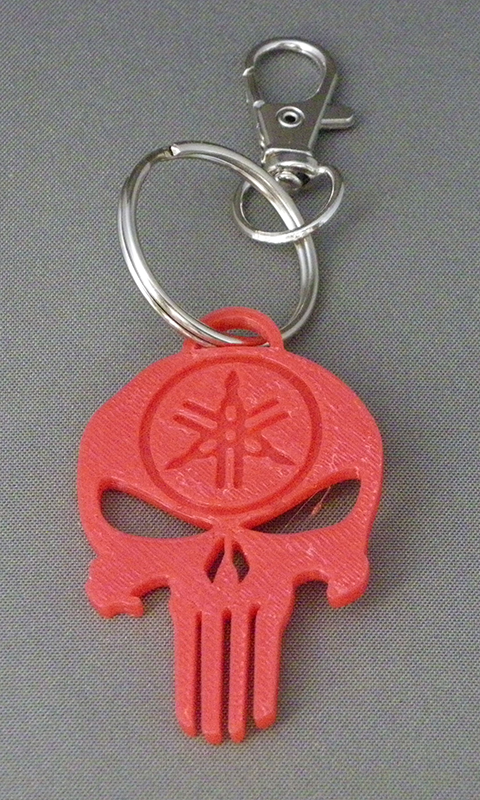 (image for) 3D Prints - Yamaha Sleutelhanger 1 - Rood (Red)