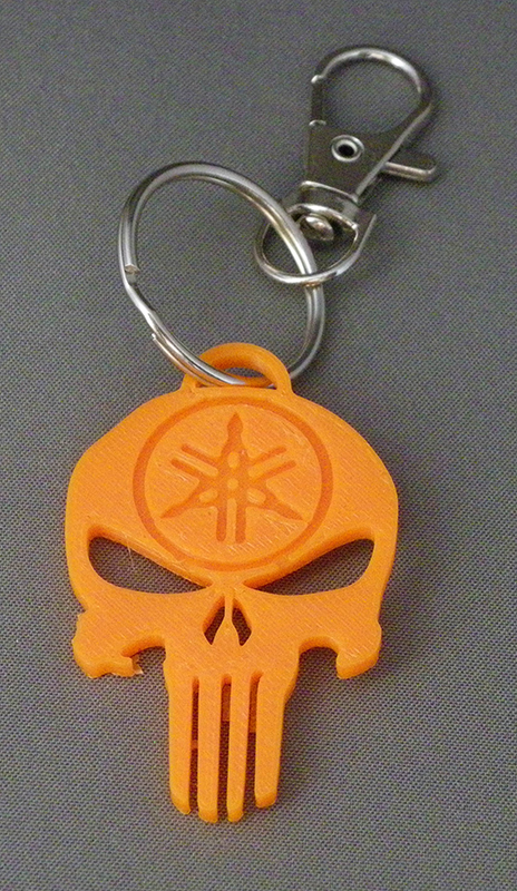(image for) 3D Prints - Yamaha Sleutelhanger 1 - Zonnig Oranje (Sunny Orange)