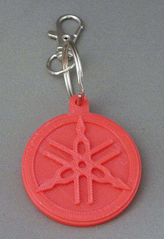 (image for) 3D Prints - Yamaha Sleutelhanger 3 - Rood (Red)