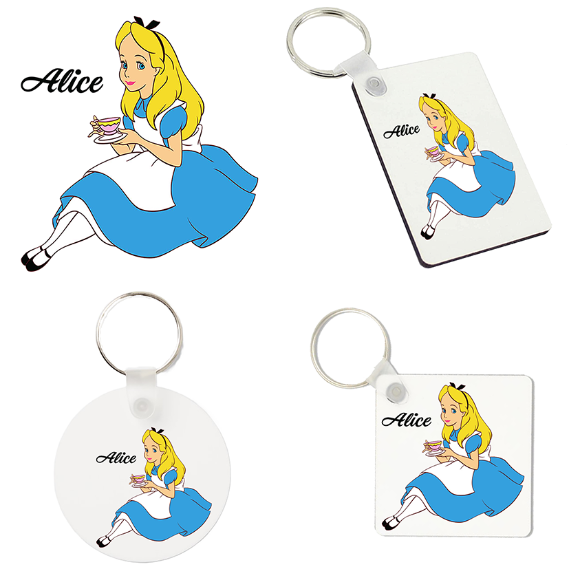 (image for) Sleutelhanger - Alice in Wonderland - Alice 1