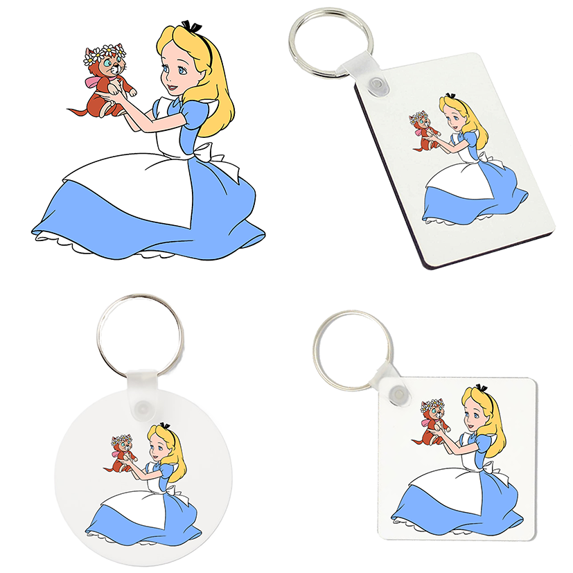 (image for) Sleutelhanger - Alice in Wonderland - Alice 2