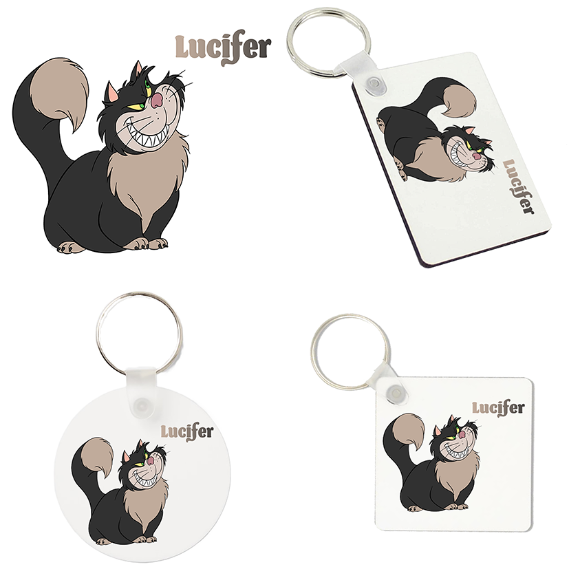 (image for) Sleutelhanger - Assepoester - Lucifer 1