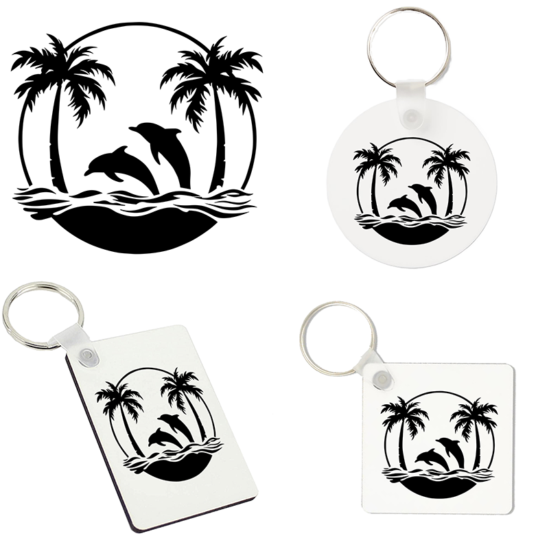 (image for) Sleutelhanger - Dieren - Dolfijn 1
