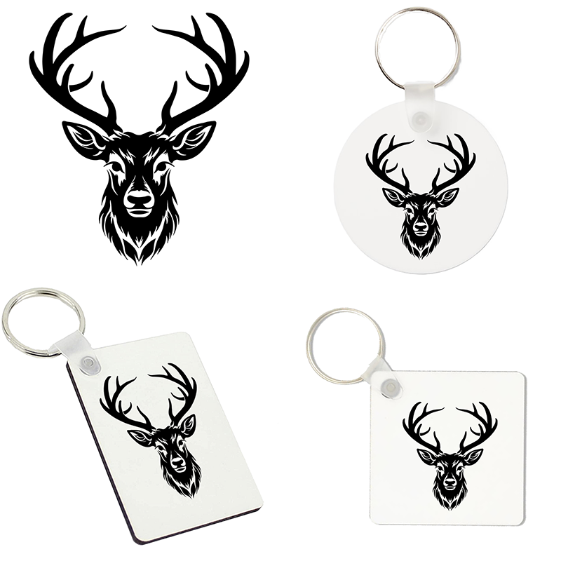 (image for) Sleutelhanger - Dieren - Hert 1