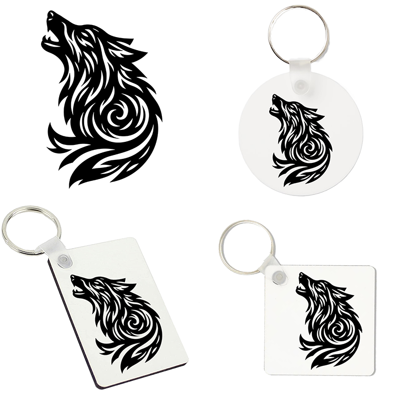 (image for) Sleutelhanger - Dieren - Wolf 1