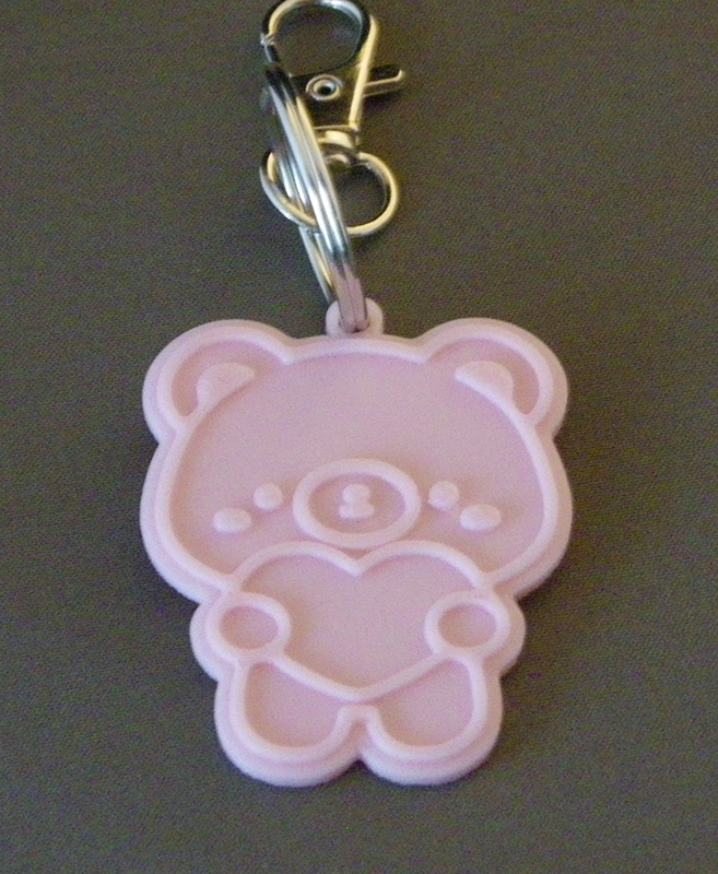 (image for) 3D Prints - Beer Sleutelhanger 4 - Kersenroze (Sakura Pink)