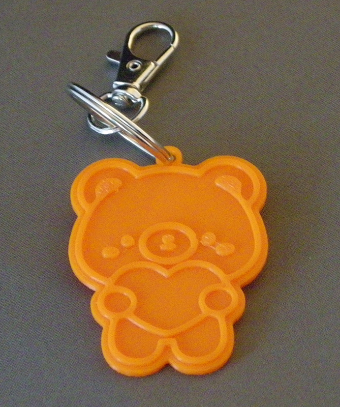 (image for) 3D Prints - Beer Sleutelhanger 4 - Zonnig Oranje (Sunny Orange)