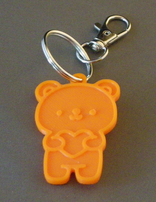 (image for) 3D Prints - Beer Sleutelhanger 5 - Zonnig Oranje (Sunny Orange)
