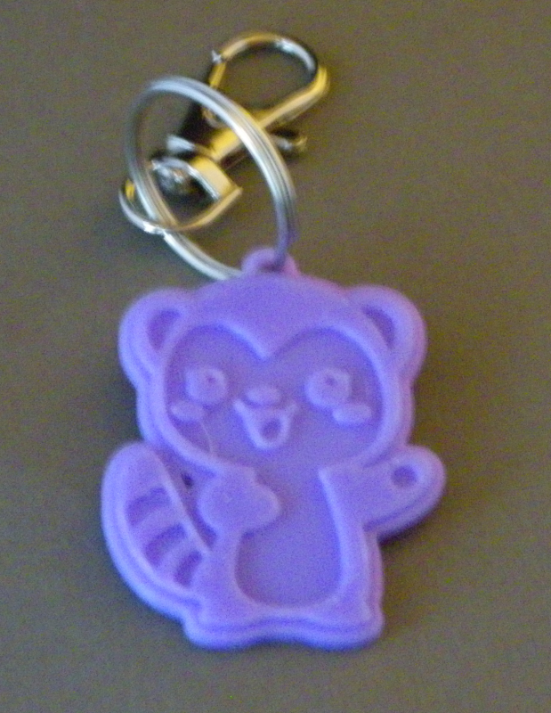 (image for) 3D Prints - Fret Sleutelhanger 1 - Paars (Purple)