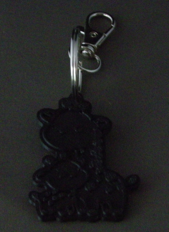 (image for) 3D Prints - Giraffe Sleutelhanger 2 - Zwart (Black)