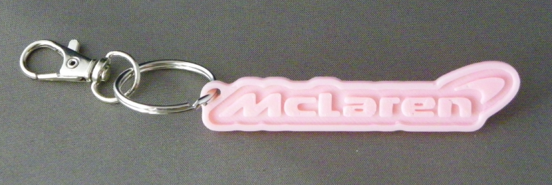 (image for) 3D Prints - Mclaren Sleutelhanger 2 - Kersenroze (Sakura Pink)