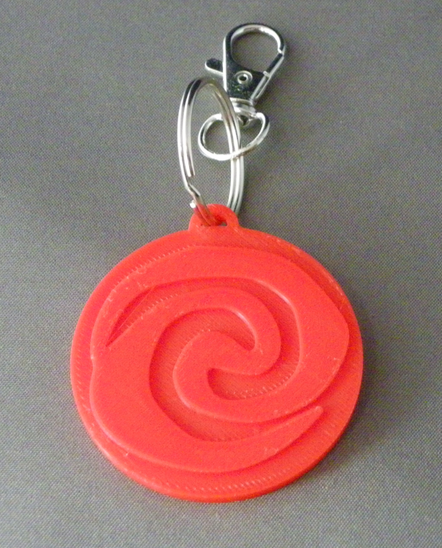 (image for) 3D Prints - Vaiana Sleutelhanger 1 - Rood (Red)