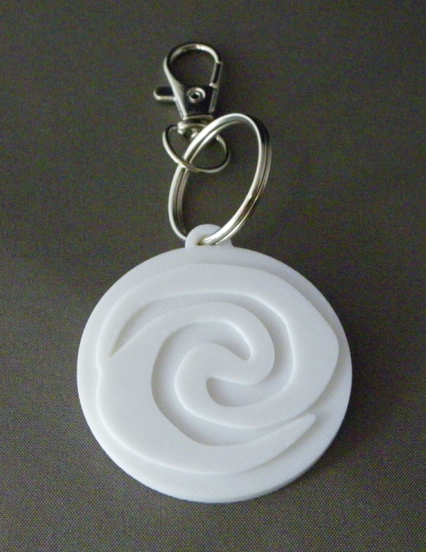 (image for) 3D Prints - Vaiana Sleutelhanger 1 - Wit (White)