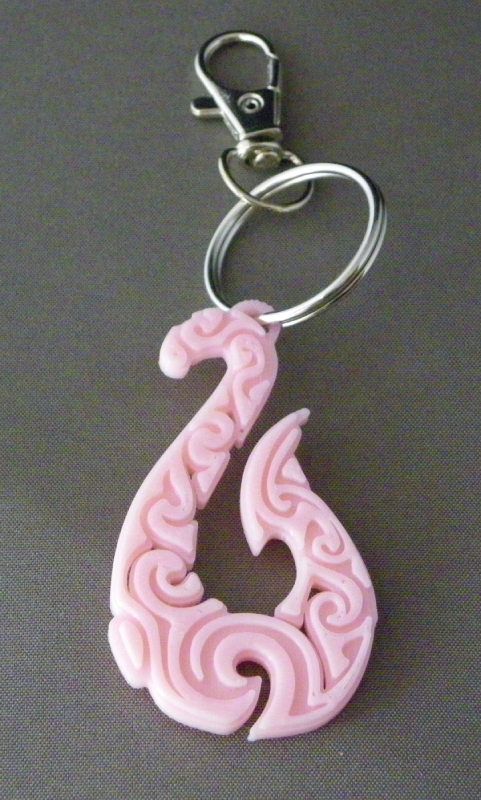 (image for) 3D Prints - Vaiana Sleutelhanger 2 - Kersenroze (Sakura Pink)