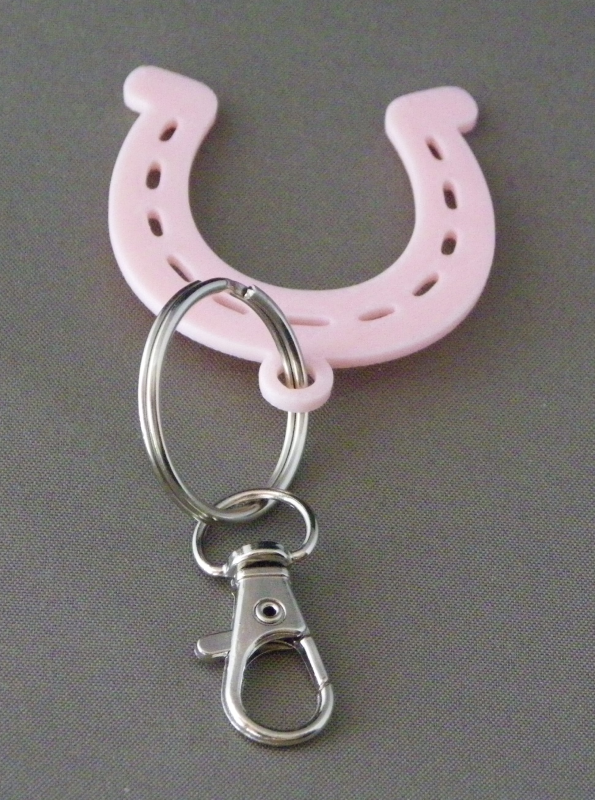 (image for) 3D Prints - Paard Sleutelhanger 2 - Kersenroze (Sakura Pink)