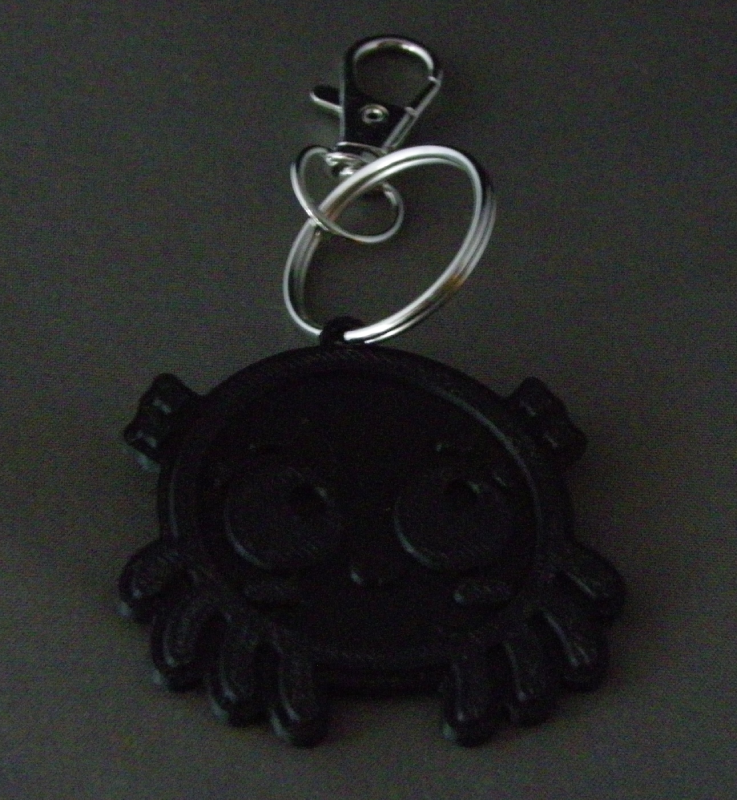 (image for) 3D Prints - Spin Sleutelhanger 1 - Zwart (Black)