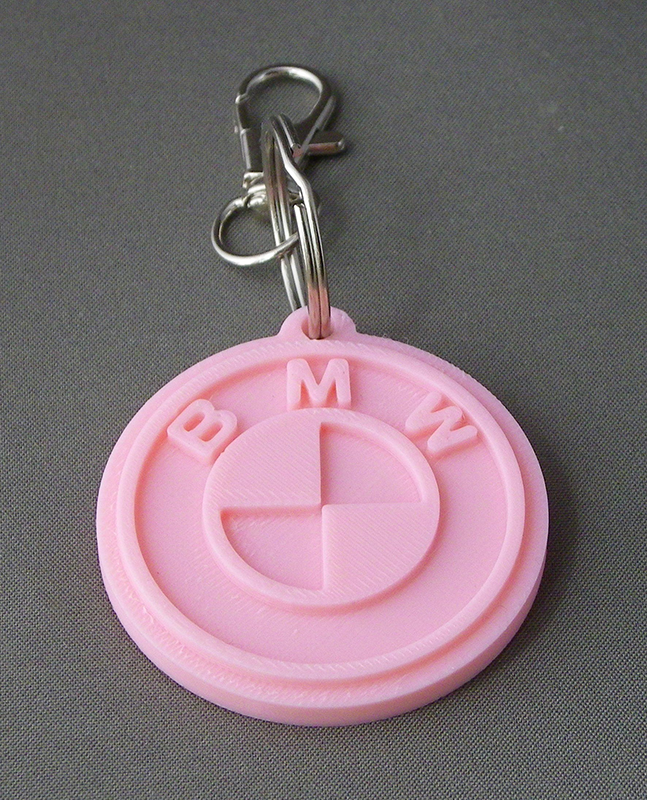 (image for) 3D Prints - Bmw Sleutelhangers - Kersenroze (Sakura Pink)