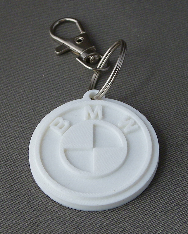 (image for) 3D Prints - Bmw Sleutelhangers - Wit (White)