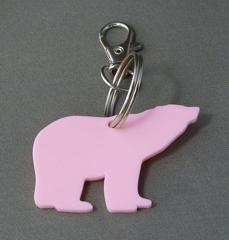 (image for) 3D Prints - Beer Sleutelhanger 1 - Kersenroze (Sakura Pink)