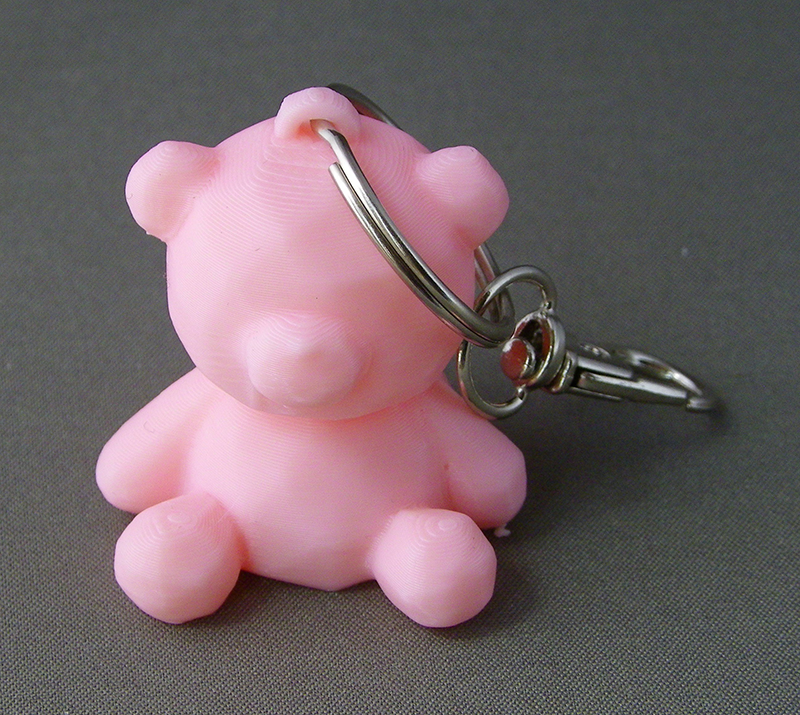 (image for) 3D Prints - Beer Sleutelhanger 2 - Kersenroze (Sakura Pink)