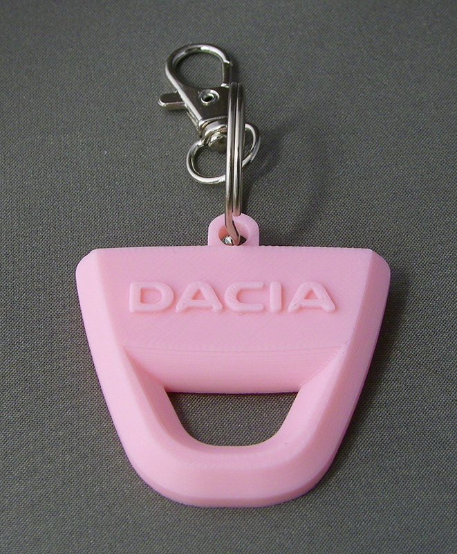 (image for) 3D Prints - Daihatsu Sleutelhanger 1 - Kersenroze (Sakura Pink)