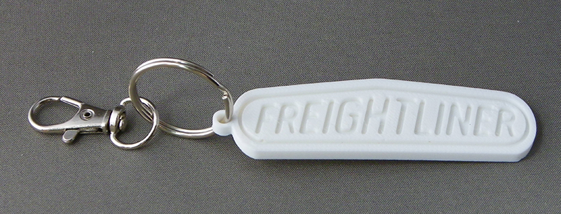 (image for) 3D Prints - Freightliner Sleutelhanger 1 - Wit (White)