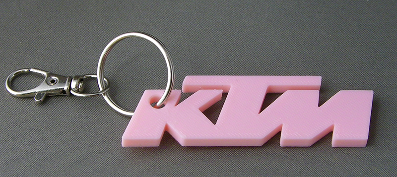 (image for) 3D Prints - Ktm Sleutelhanger 1 - Kersenroze (Sakura Pink)