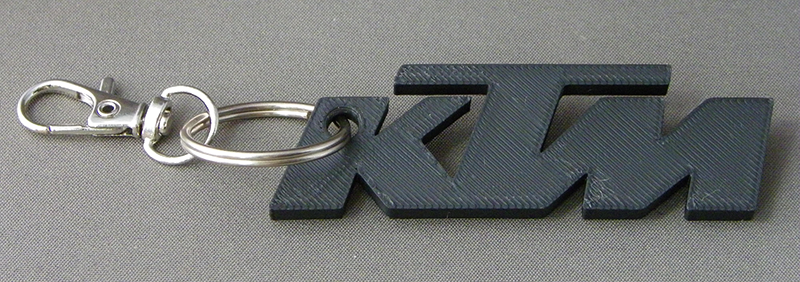 (image for) 3D Prints - Ktm Sleutelhanger 1 - Zwart (Black)