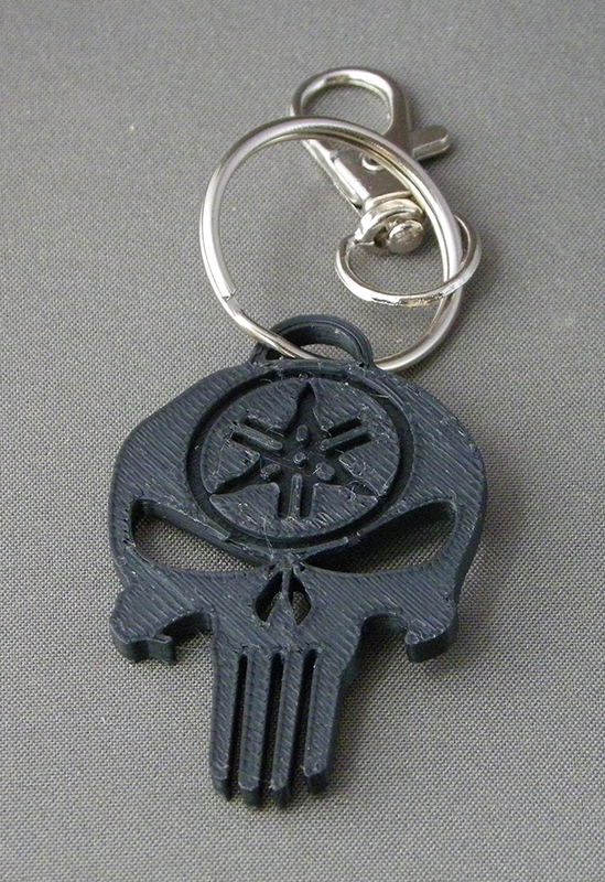 (image for) 3D Prints - Yamaha Sleutelhanger 1 - Zwart (Black)