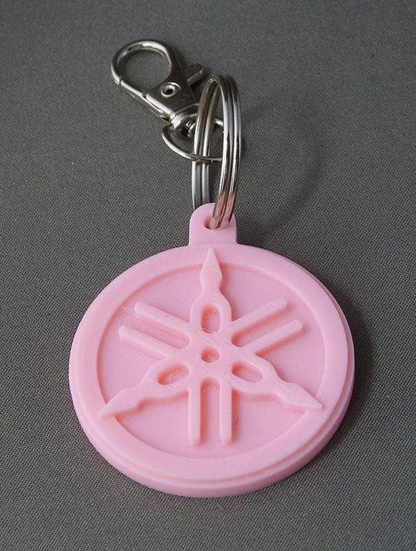 (image for) 3D Prints - Yamaha Sleutelhanger 3 - Kersenroze (Sakura Pink)