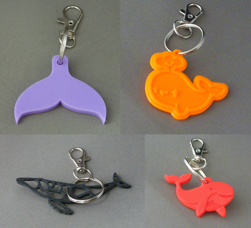 (image for) Walvissen Sleutelhangers