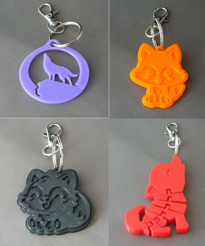 (image for) Wolven Sleutelhangers
