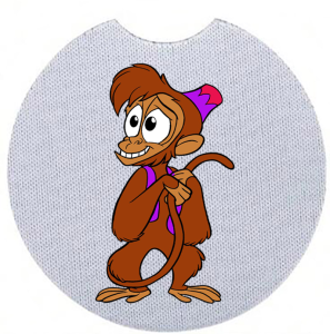 Onderzetter - Aladdin - Abu 1