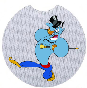 Onderzetter - Aladdin - Geest 1