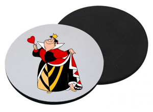 Onderzetter - Alice in Wonderland - De Hartenkoningin 1