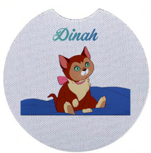 Onderzetter - Alice in Wonderland - Dinah 1