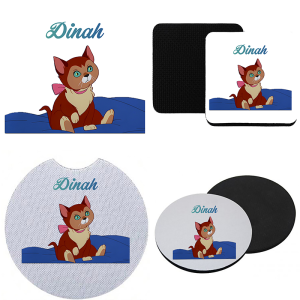 Onderzetter - Alice in Wonderland - Dinah 1