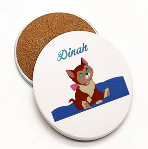 Onderzetter - Alice in Wonderland - Dinah 1