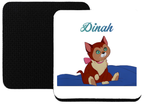 Onderzetter - Alice in Wonderland - Dinah 1