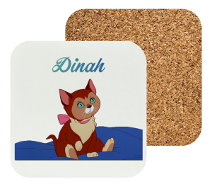Onderzetter - Alice in Wonderland - Dinah 1