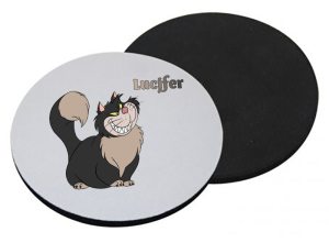 Onderzetter - Assepoester - Lucifer 1