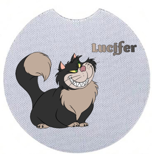 Onderzetter - Assepoester - Lucifer 1