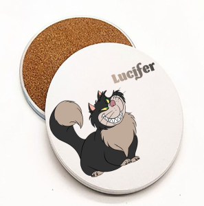 Onderzetter - Assepoester - Lucifer 1