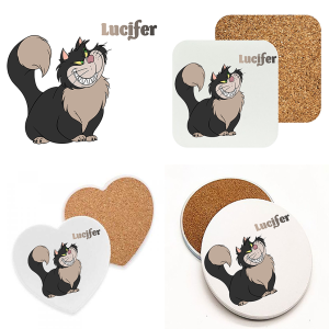 Onderzetter - Assepoester - Lucifer 1
