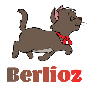 Onderzetter - De Aristokatten - Berlioz 1