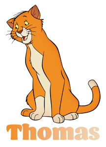 Onderzetter - De Aristokatten - Thomas 1