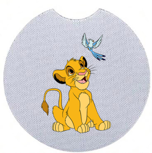 Onderzetter - De Leeuwenkoning - Simba 1