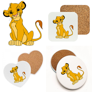Onderzetter - De Leeuwenkoning - Simba 3